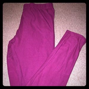 ❣️Burgundy leggings❣️